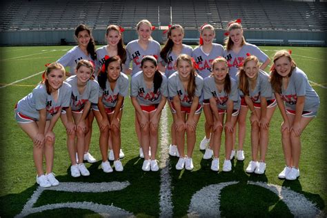 Lake Highlands Freshman Center Cheerleaders - Greg Dale Photography