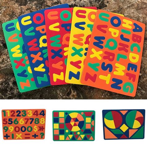 Zhaomeidaxi Magnetic Letters Numbers EVA Foam Stickers, Alphabet Magnets Gift for Preschool Kids ...