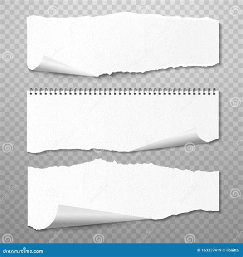 Torned Papers Stock Illustrations – 20 Torned Papers Stock ...