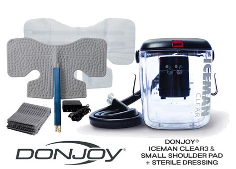 Donjoy® IceMan Clear3 + Shoulder Pad Combo | Buy The Donjoy® IceMan ...