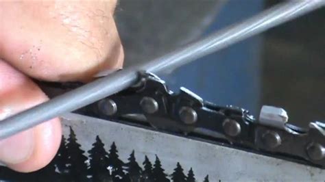 How To Sharpen Chainsaw Chain