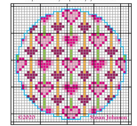 Free Valentine's Chart – Nuts about Needlepoint