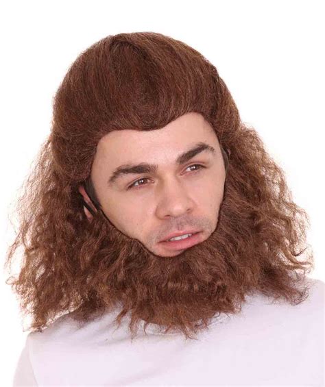 The Beast Mens Wig | Brown Cosplay | Premium Breathable Capless Cap - Walmart.com