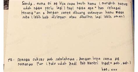 Kumpulan Surat Cinta untuk Pacar yang Romantis