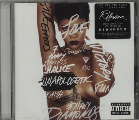 Rihanna Unapologetic UK CD album (CDLP) (684118)