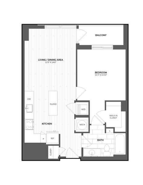 The Bartlett Pentagon City Floor Plans - floorplans.click