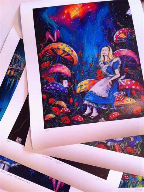 Starr in Wonderland: ALICE series prints