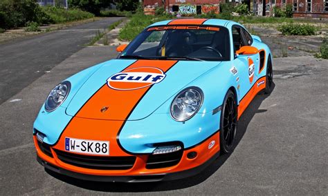 Gulf Racing Livery by CAM SHAFT for the Porsche 911 Turbo 12