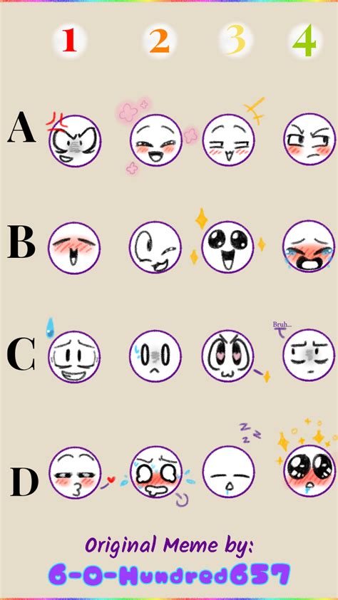 Random Face Meme by 6-O-Hundred657 on DeviantArt