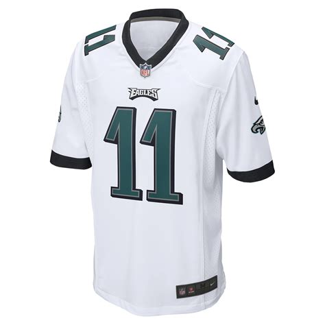 Men's Philadelphia Eagles A.J. Brown Nike White Game Jersey