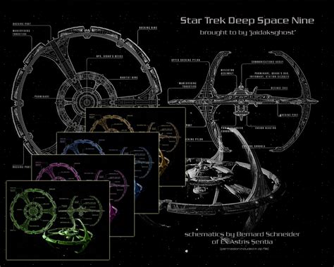 Deep Space Nine Schematics by jaidaksghost on DeviantArt