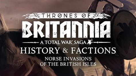 Total War Saga: Thrones of Britannia - History and Factions of the Norse Invasions - YouTube