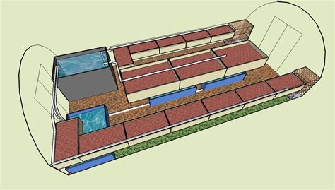 Aquaponics Greenhouse Design Really like this layout. Would make one line along the wall into a ...