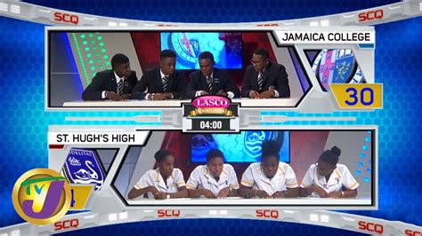 Jamaica College vs St. Hugh's High | TVJ Schools' Challenge Quiz 2020 ...