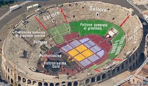 Arena Di Verona Seating Plan