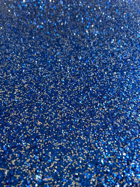 Blue Glitter Abstract Painting on Canvas Original abstract | Etsy