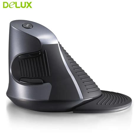 Delux M618 Wireless Vertical Mouse Ergonomics 1600dpi Optical Mause ...