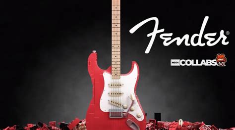 Another brick-built Fender Stratocaster launches before LEGO's Ideas set