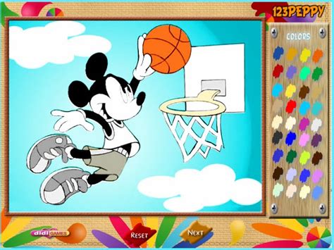 Mickey Mouse Coloring Games For Kids