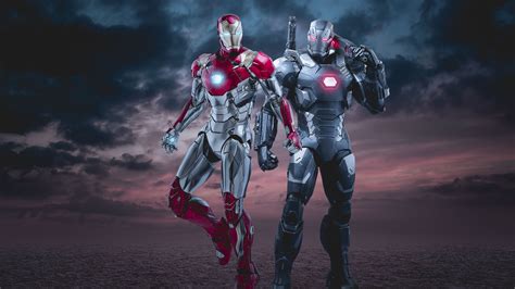 Iron Man And War Machine Wallpapers - Wallpaper Cave