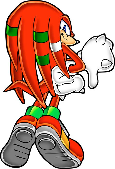 knuckles the echidna | ... Art » Knuckles the Echidna » Sonic Adventure ...