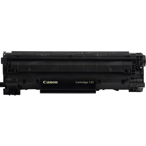 Canon 125 Black Toner Cartridge 3484B001 B&H Photo Video