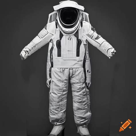 Spacex tourist space suit with helmet and oxygen tank on Craiyon