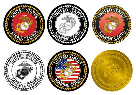 USMC Badge Vector - Download Free Vectors, Clipart Graphics & Vector Art