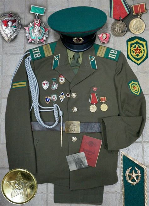 KGB uniform Sergeant Border Troops Soviet Union Russian Army USSR ...