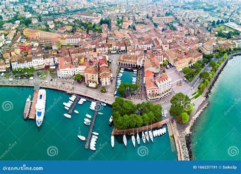 Desenzano Del Garda Aerial View Stock Image - Image of holiday, brescia: 166237191