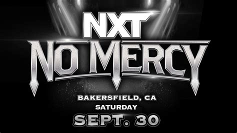 The Updated Card For WWE NXT: No Mercy 2023 - eWrestlingNews.com