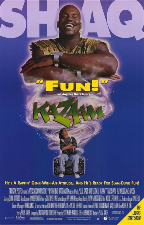 Kazaam 11x17 Movie Poster (1996) | Kids' movies, Movie posters, Disney ...