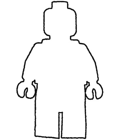 Blank Lego Minifigure Templates