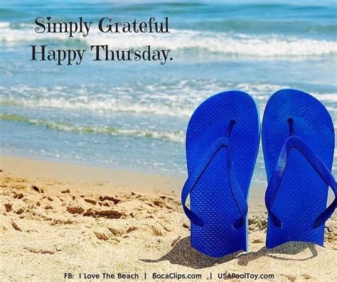 Happy Thursday Y’all! Always grateful and beachy! 🌴🙏🌴 | Happy thursday, Good morning thursday ...