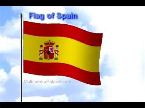 Animated Flag of Spain. - YouTube