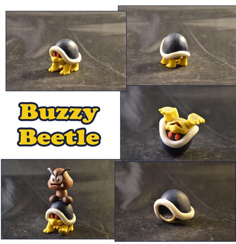 Weekly Sculpture: Buzzy Beetle by ClayPita on DeviantArt