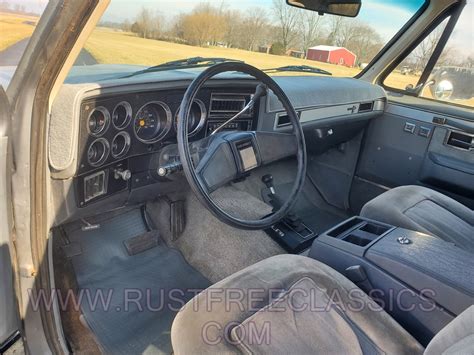 1986 86 Chevrolet Chevy 4x4 K5 Blazer Silverado Charcoal original survivor