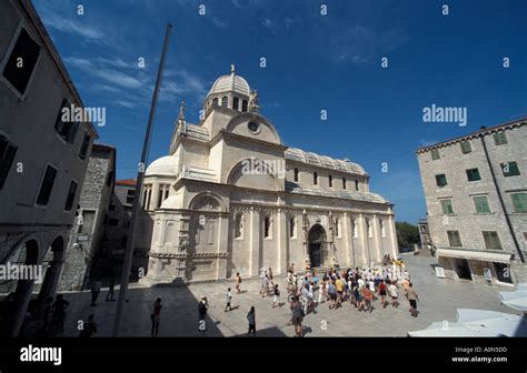 UNESCO World Heritage, cathedral of Sibenik Stock Photo - Alamy