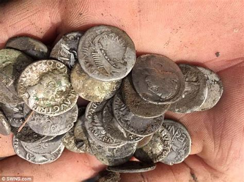 Huge Hoard of Ancient Roman Silver Coins Worth £200,000 Found During ...