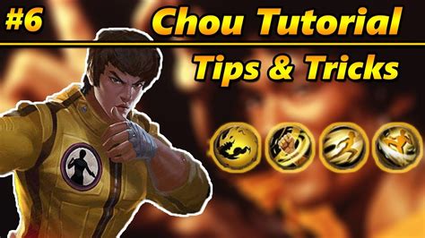 Mobile Legends Tutorial: Chou Tips & Tricks #6 - YouTube