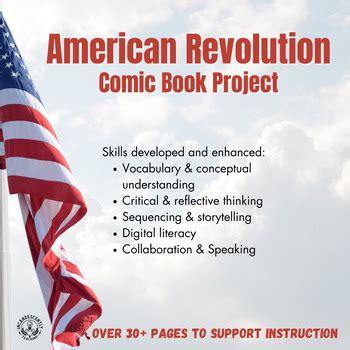 American Revolution Comic Book Project by Incandescently Teaching