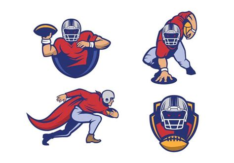 American Football Logo Vector 139792 Vector Art at Vecteezy