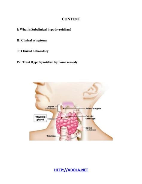 What is Subclinical Hypothyroidism? Find the Treatment for Hypothyroi…