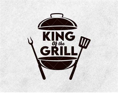 King of the Grill SVG King of the Grill PNG Design Grill - Etsy