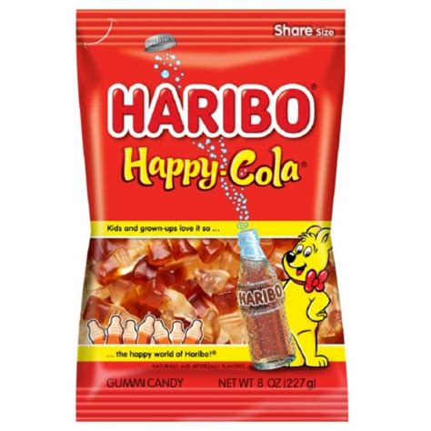 Haribo Happy-Cola Gummi Candy Share Size, 8 oz - Fred Meyer