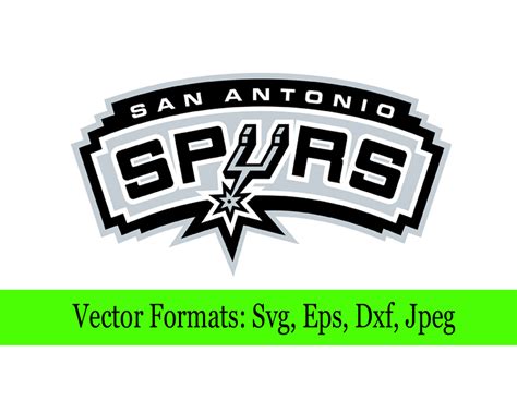 San Antonio Spurs SVG File – Vector Design in, Svg, Eps, Dxf, and Jpeg Format for Cricut and ...