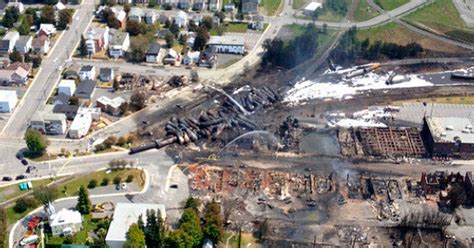 Lac Megantic Photos Show Explosion And Fire Damage From Above | HuffPost News