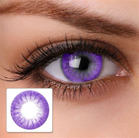 Lavender contact lens. Beautiful! | Purple contacts, Contact lenses ...