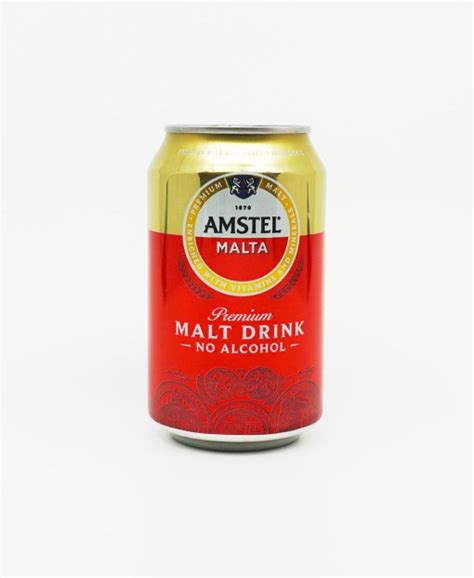 Amstel Malta Premium Malt Drink (Can) - Red Apple Market