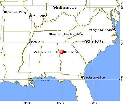 Villa Rica, Georgia (GA 30180) profile: population, maps, real estate ...